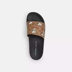 Coach X Peanuts Udele Sport Slide NWT